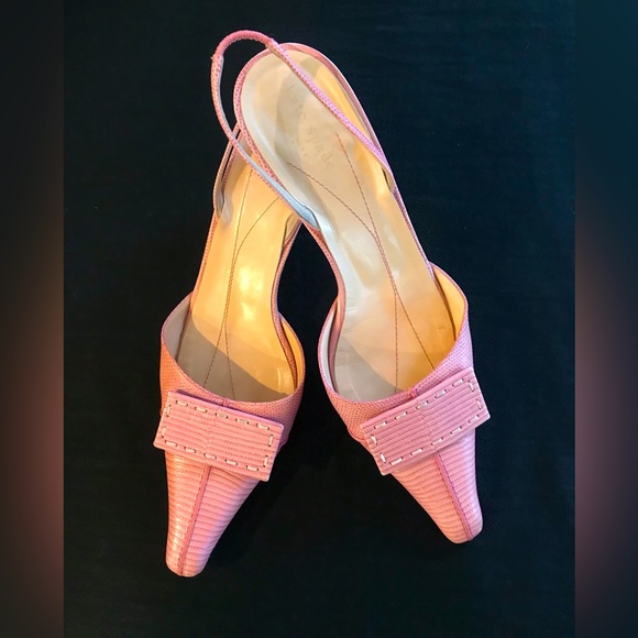 kate spade Shoes - SALE❣️ Kate Spade Pink Leather Slingback Pumps